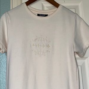 Pink dolphin long shirt small